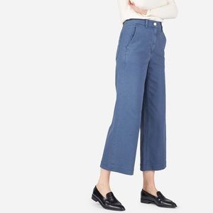 Everlane Blue Wide Leg Pants